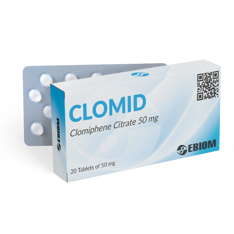 Clomid 50mg – 20 Tablets EB